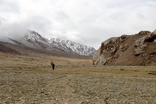 38 Gentle Rock Filled Trail Continues Between Kotaz Camp And Aghil Pass On Trek To K2 North Face In China.jpg